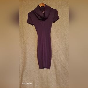 Fall 🍁: Purple Sweater Dress